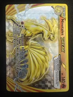 Ninetales BREAK 16/108 BREAK Rare Evolutions Pokemon Holo Near Mint - Image 1
