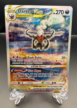 Pokemon TCG: Darkrai VSTAR GG50/GG70 - Crown Zenith - Ultra Rare NM - Image 1