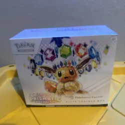 Prismatic Evolutions Exclusive Pokemon Center Elite Trainer Box ETB - New Sealed - Image 1