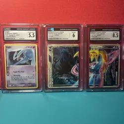 24-CGC/PSA Graded Slab Lot Japanese/English Pokemon TCG/Bandai/Poker/Sticker - Image 2