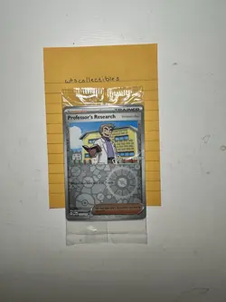 Professor Program Pokemon Professor's Research 4 Promos Pack 2025 EV8.5 - Image 1