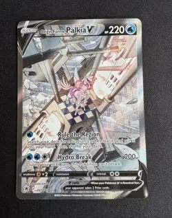 Pokemon Origin Forme Palkia V Alt Full Art Holo Ultra Rare 167/189 Eng - Image 1