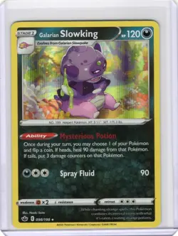 Pokemon TCG Galarian Slowking Holo #98 Chilling Reign 2021 - Image 1