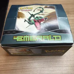 Pokemon Ex Emerald Booster Box - Empty - Acrylic Case Included - Great Condition - Image 4