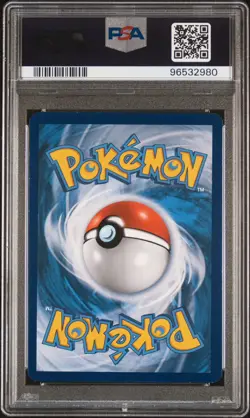 2015 POKEMON XY DOUBLE CRISIS #6 FULL ART/TEAM AQUA'S KYOGRE EX PSA 7 - Image 2