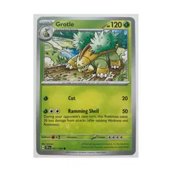 Grotle 11/162 Pokemon Temporal Forces 2024 NM - Image 1