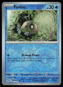 Feebas 035/182 Common Paradox Rift Pokemon Reverse Holo Near Mint - Image 1