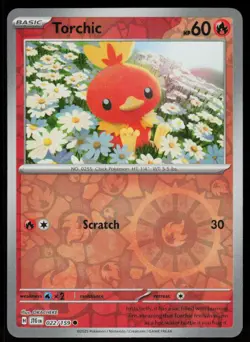 Torchic 022/159 Common Journey Together Pokemon Reverse Holo Near Mint - Image 1