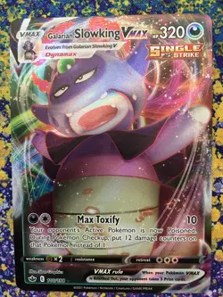 Pokemon TCG - Galarian Slowking VMAX - Chilling Reign 100/198 Ultra Rare - MINT - Image 2