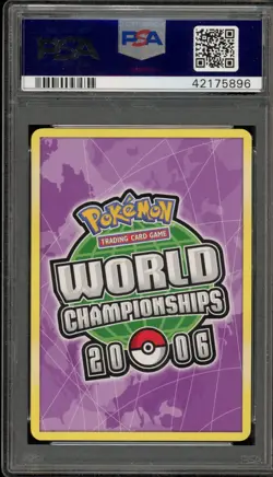 Pokemon Latias Gold Star 2006 World Championships Deck Promo #105 PSA 10 - Image 2