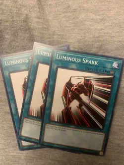 Yu-Gi-Oh! TCG Luminous Spark Spell Ruler (25th Anniversary Edition) SRL-EN100 X3 - Image 1