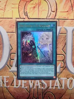 The Fallen & The Virtuous CH01-EN019 Ultra Rare 1st Ed NM Yugioh - Image 1