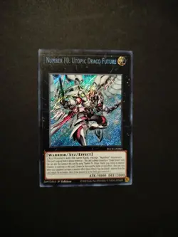 Number F0: Utopic Draco Future Battles of Legend: Crystal Revenge Yu-Gi-Oh NM - Image 1