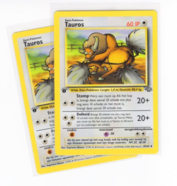 1x ~NL~ DUTCH Tauros 1st Edition MINT Jungle Pokemon Card (Z1) - Image 1