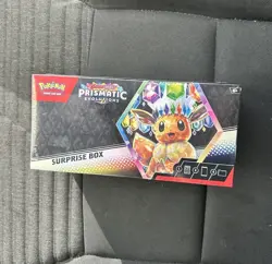 Pokemon Prismatic Evolutions Surprise Box New Sealed In Hand - Image 1