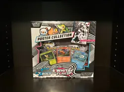 [SEALED] Pokemon Black Bolt And White Flare Unova Poster Collection - Image 1