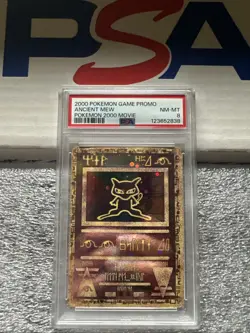 💎PSA NM-MT 8💎 Ancient Mew 2000 Pokemon 2000 Movie Game Promo - Image 1