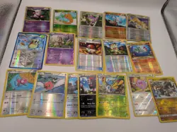 Pokemon Reverse Holo Lot x17! HeartGold/SoulSilver - Sun/Moon Era! MP-LP! - Image 1