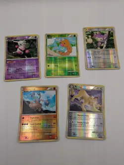 Pokemon Reverse Holo Lot x17! HeartGold/SoulSilver - Sun/Moon Era! MP-LP! - Image 5