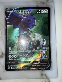 Pokemon Corviknight V TG18/TG30 Sword & Shield: Silver Tempest Trainer Gallery - Image 1