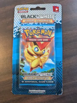 Pokemon TCG Black & White Noble Victories Booster Pack - Sealed - Victini - Image 1
