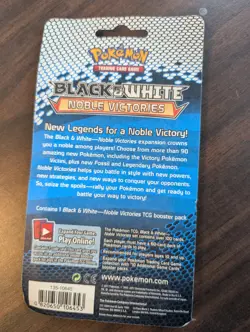 Pokemon TCG Black & White Noble Victories Booster Pack - Sealed - Victini - Image 2
