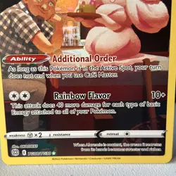 Pokemon TCG Alcremie Sword & Shield: Brilliant Stars TG08/TG30 Holo Secret Rare - Image 2