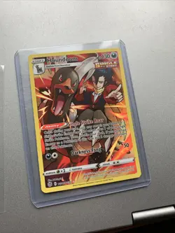 Pokemon TCG Houndoom Brilliant Stars TG10/TG30 Holo Secret Rare - Image 1