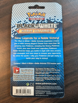 Pokemon TCG Black & White Noble Victories Booster Pack - Sealed - Druddigon - Image 2