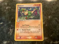 Pokemon TCG Breloom EX Deoxys 3/107 Holo Rare - Image 1