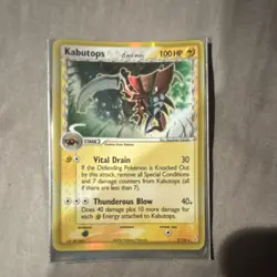 Kabutops Holo Holo Rare 9/110 Holon Phantoms Pokemon TCG 2006 - Image 1