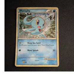 Pokemon Manaphy 3/95 Unleashed Holo Rare Basic English LP - Image 1