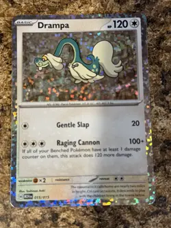 2025 Drampa McDonald’s Pokemon Holo Promo 015/015 - Image 1