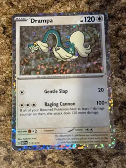 2025 Drampa McDonald’s Pokemon Holo Promo 015/015 - Image 3