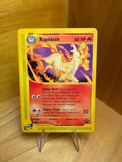 Rapidash #51 WOTC Black Star Promo Pokemon TCG 2002 LP Wizards of the Coast - Image 1