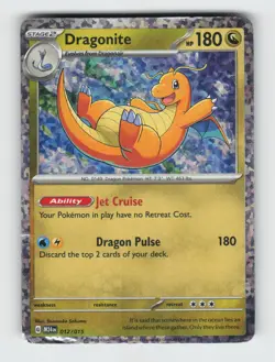 Dragonite 012/015 - Pokemon - McDonald's Promos 2024 - Holo Promo - DMG - Image 1