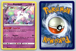 GALARIAN RAPIDASH 082/202 R SWORD & SHIELD POKEMON LP IRIBI - Image 3