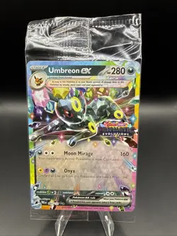 Pokemon Prismatic Evolutions Umbreon EX 060/131 Stamped Promo SEALED - Image 1