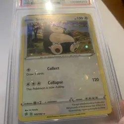 2020 Pokemon Sword & Shield Rebel Clash Snorlax Holo #141 RCL 21 Ko Tin PSA 9 💎 - Image 2