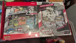 4 Black Bolt 6 White Flare Poster + Binder Collection Sam's Club Bundle - Image 3