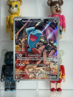 Pokemon Team Rocket Wobbuffet Destined Rivals Black Star Promo - Image 1