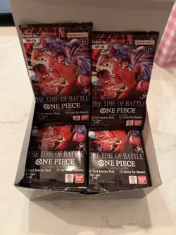 ONE PIECE - OP 16 The Time Of Battle DEAD Booster Packs - 19 Packs - SHIPS FAST - Image 1