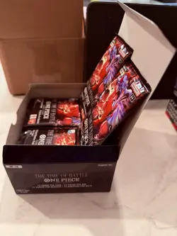 ONE PIECE - OP 16 The Time Of Battle DEAD Booster Packs - 19 Packs - SHIPS FAST - Image 2