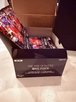 ONE PIECE - OP 16 The Time Of Battle DEAD Booster Packs - 19 Packs - SHIPS FAST - Image 4