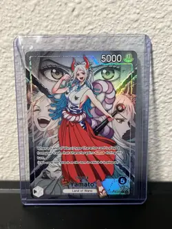One Piece CG: Yamato OP16-079 Alt Art Leader - The Time Of Battle (NM) English - Image 1