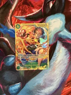 Monkey.D.Luffy (118) OP13-118 Secret Rare Carrying On His Will One Piece NM - Image 1