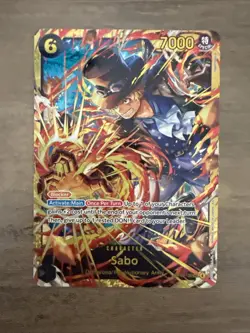 Sabo SEC 2025 One Piece Carrying On His Will OP13-120 English - Image 1