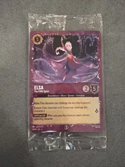 Disney Lorcana Elsa - The Fifth Spirit 6/P3 Promo Foil *SEALED* - Image 1