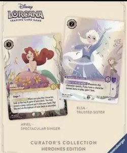 PRESALE 7/17 DISNEY LORCANA CURATOR’S COLLECTION: HEROINES EDITION - Image 2