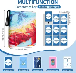 Card Book Holder Binder Album Collection Pocket 900 Trading Pokemon Card Case - Image 5